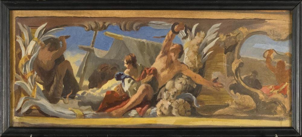 robert hale ives gammell oil mythological scene · William Smith Auctions · 2025-02-26 Robert Hale Ives Gammell comparable auction result: robert hale ives gammell oil mythological scene