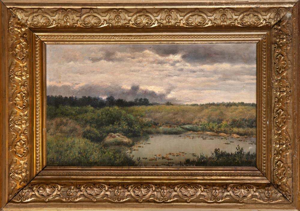 jose franco cordero jerez de la frontera 1851 madrid 1892 stormy landscape · Bayeu Subastas · 2025-03-04 Jose Franco Cordero comparable auction result: jose franco cordero jerez de la frontera 1851 madrid 1892 stormy landscape