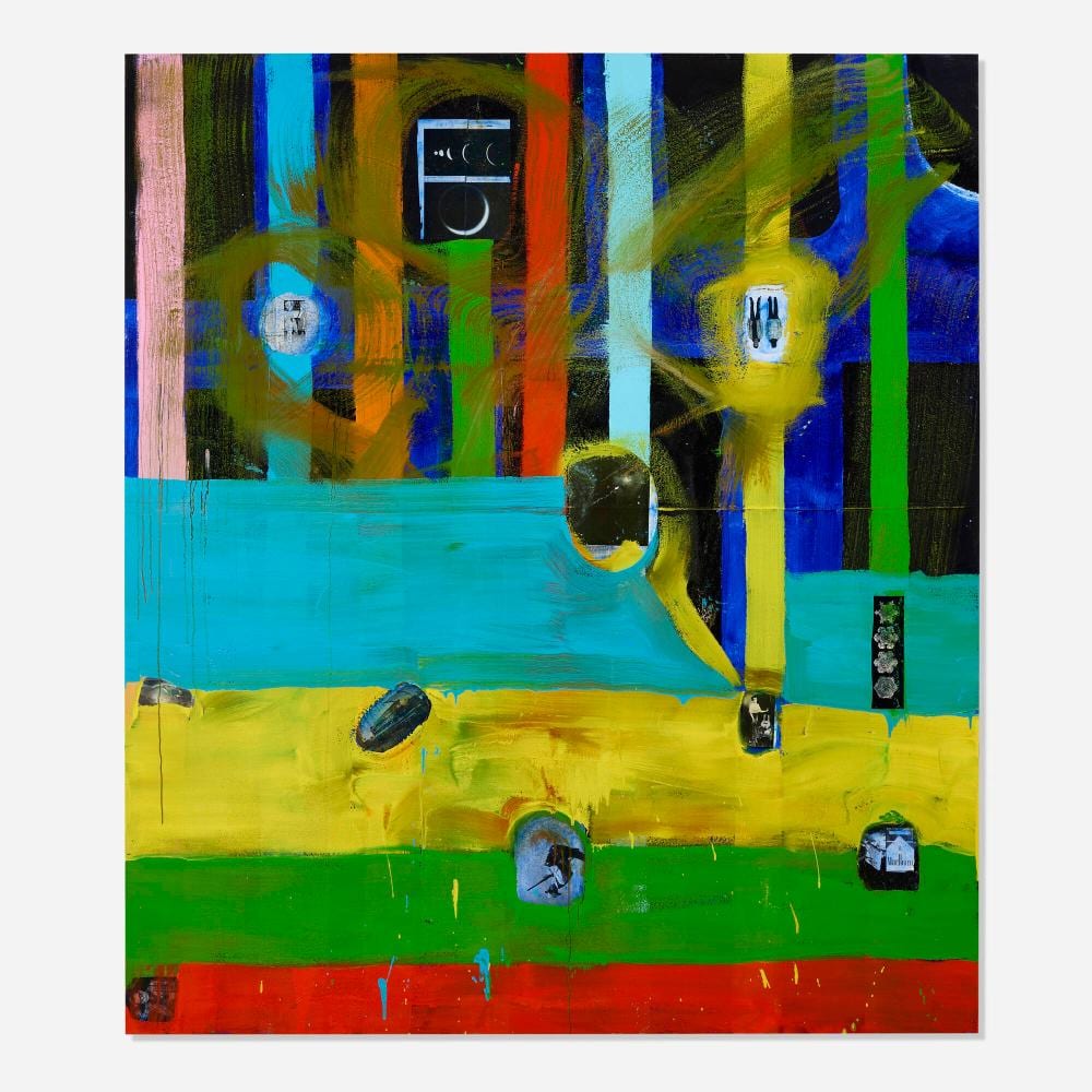 Chris Martin comparable auction result: chris martin line up for glenn o brien 3