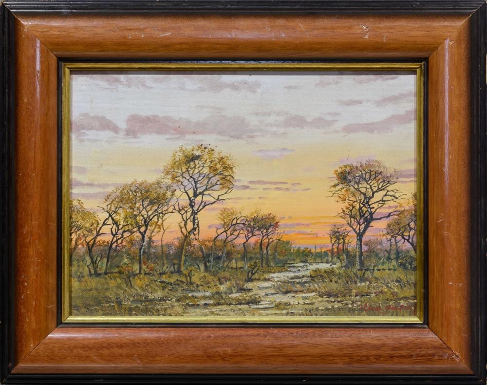 Errol Norbury comparable auction result: errol norbury sa born 1949 oil bushveld landscape signed 24 x 34