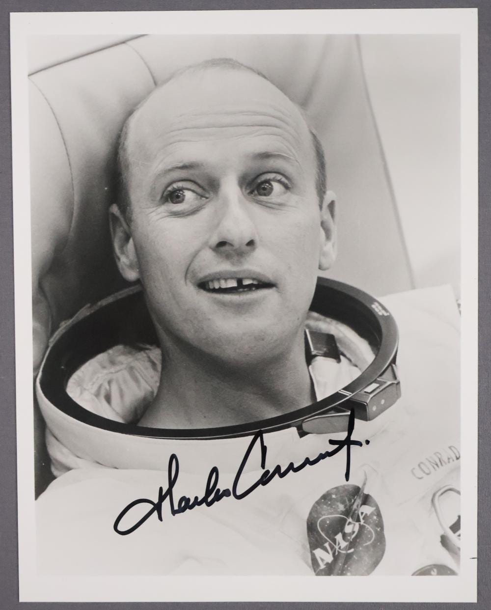 charles conrad signed nasa glossy photograph · Bid Again Auctions with American Space Museum · 2025-05-03 Charles Conrad comparable auction result: charles conrad signed nasa glossy photograph