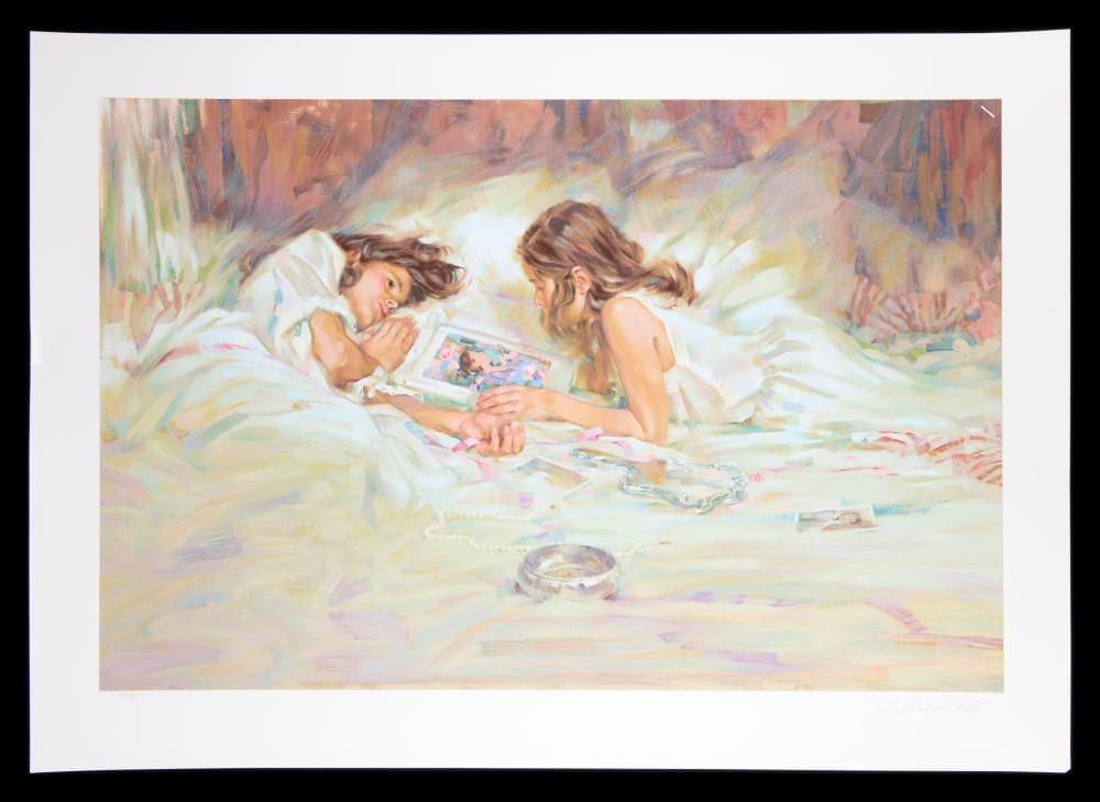 John Michael Carter comparable auction result: john michael carter family album s n artist proof print