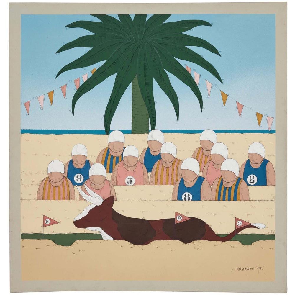 James Willebrant comparable auction result: james willem willebrant born 1950 1 bull 1975 oil on canvas 96 x 91 5cm