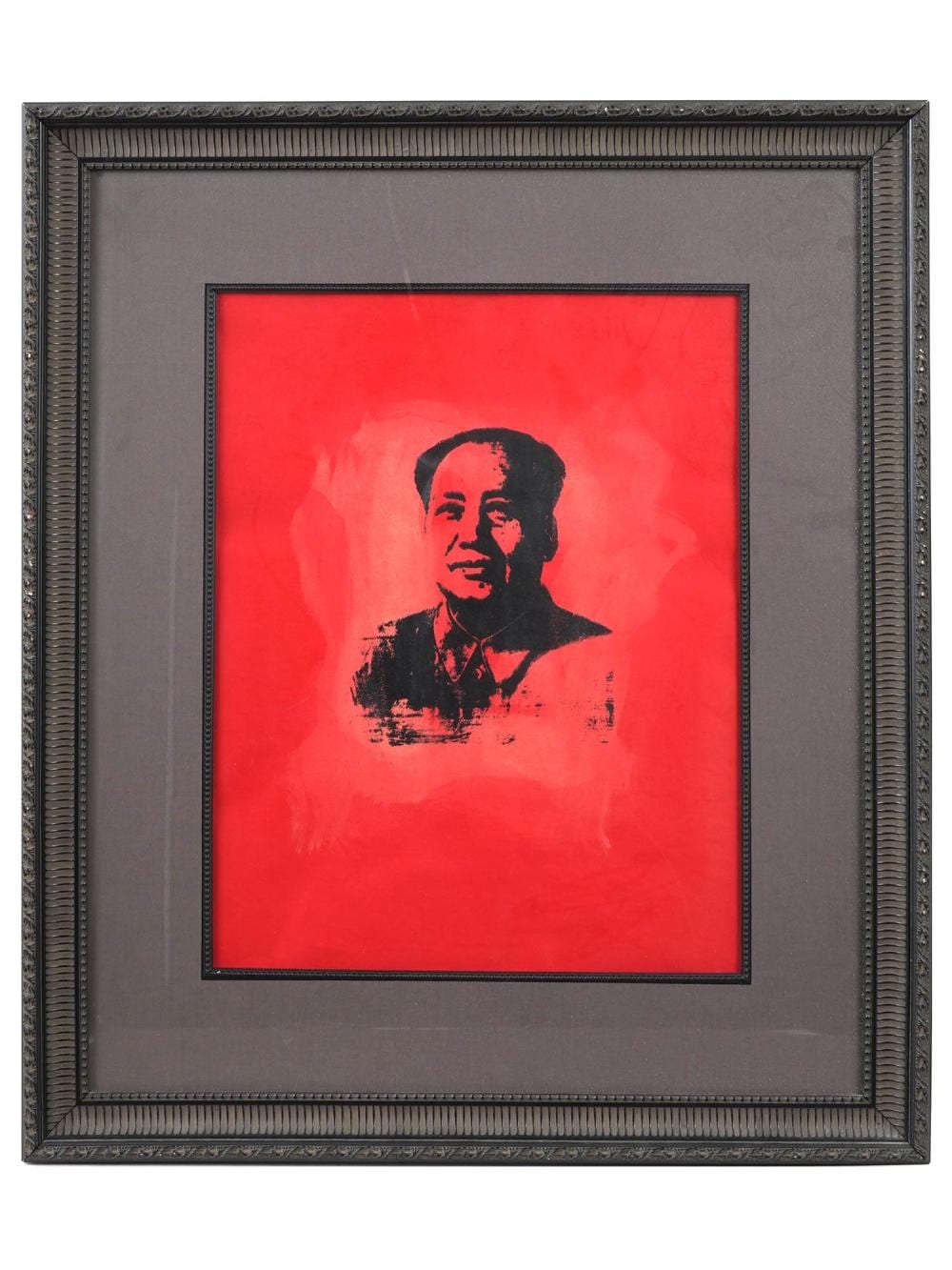 AFTER ANDY WARHOL AMERICAN SCREEN PRINT OF MAO ZEDONG sold by Antique Arena Inc, lot 2 — auction record photograph