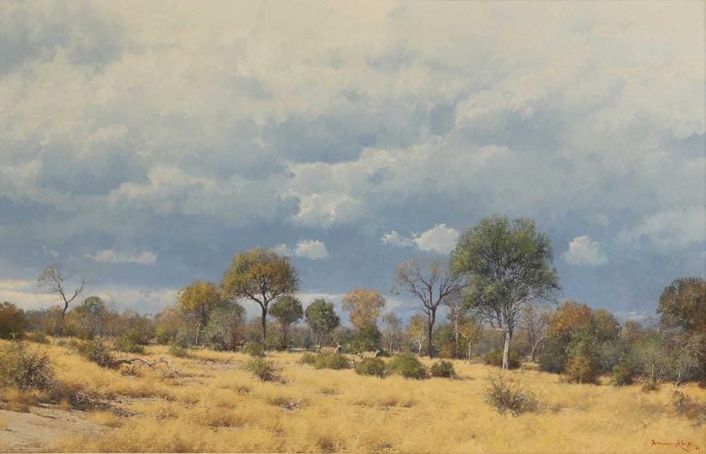 Francois Koch comparable auction result: francois koch south african b 1944