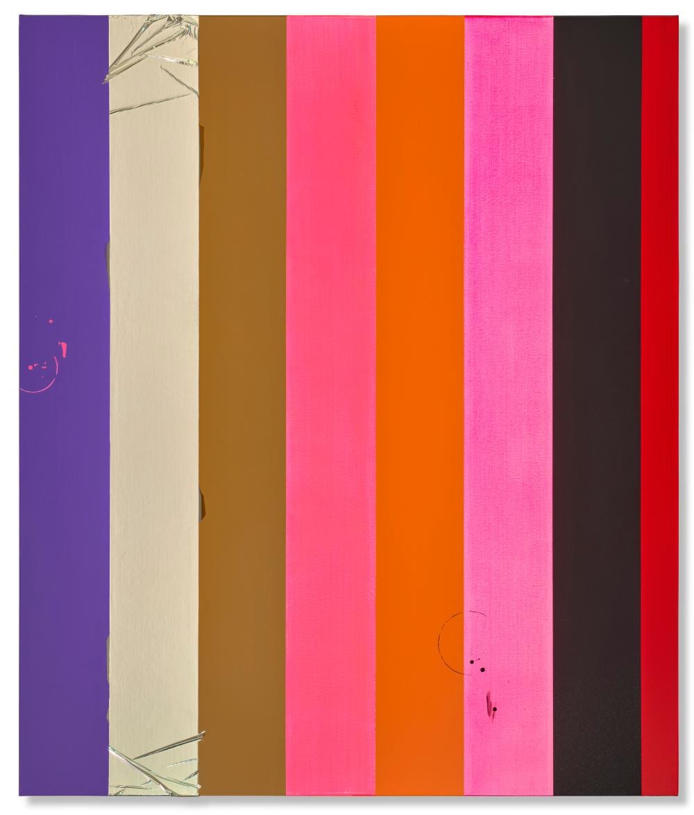 Anselm Reyle comparable auction result: anselm reyle b 1970 untitled anselm reyle b 1970 untitled signed and