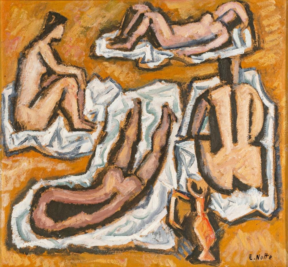 Emilio Notte comparable auction result: emilio notte untitled
