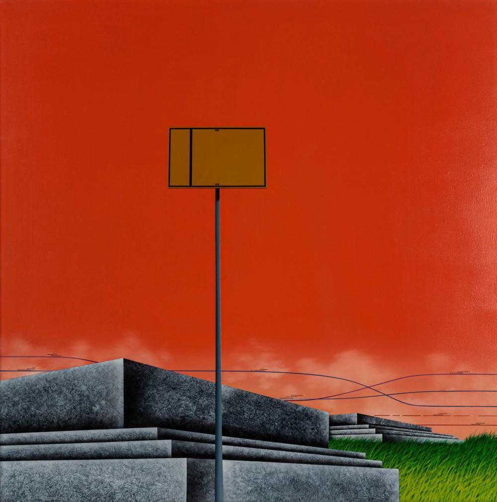 Franco Dellerba comparable auction result: franco dellerba untitled