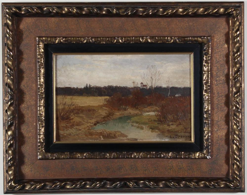 ludwig gebhardt oil on wood panel · O'Gallerie · 2025-02-25 Ludwig Gebhardt comparable auction result: ludwig gebhardt oil on wood panel
