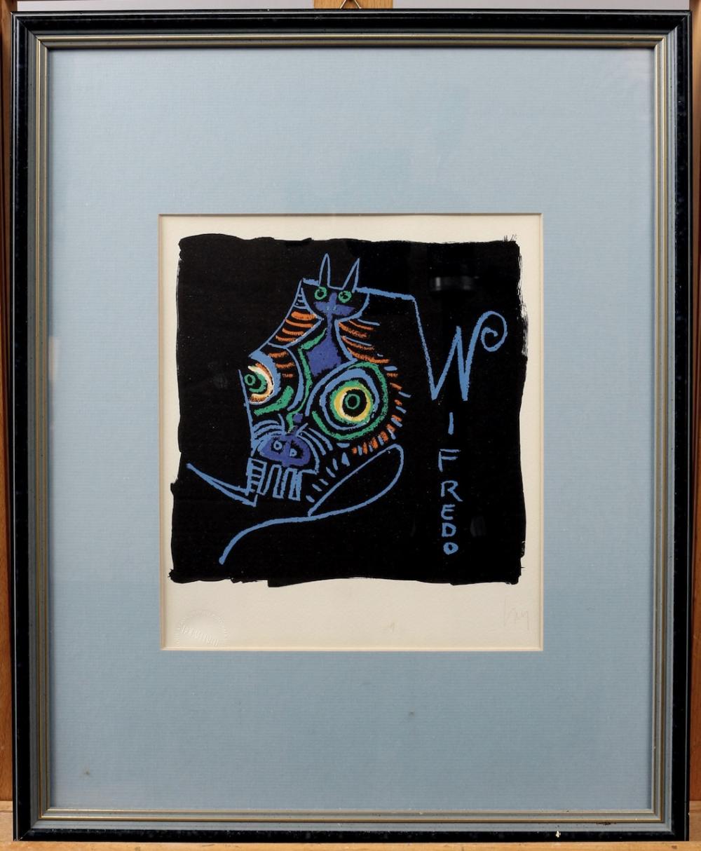 Lambert Doomer comparable auction result: lam wifredo lam wifredo