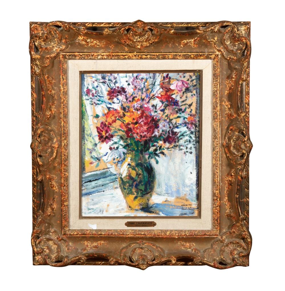 Paul Charavel comparable auction result: paul charavel 1877 1961 still life signed paul charavel lower right and stamped atelier p char oil on artist s board 27 5 x 22 5cm