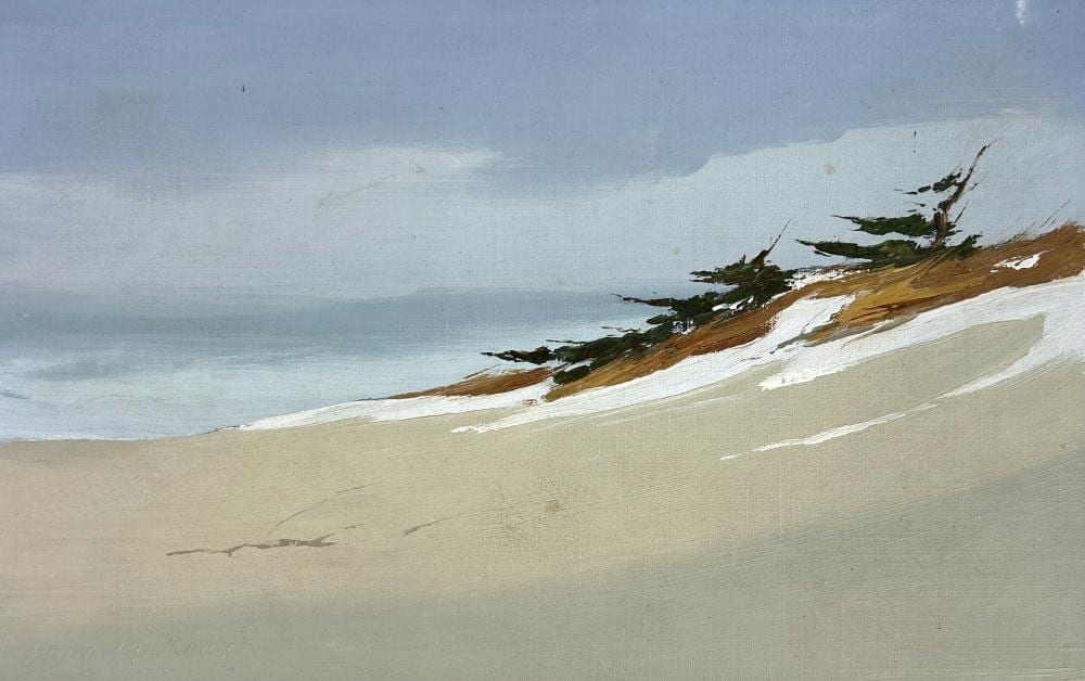 John Mulcahy comparable auction result: john mulcahy 1931 2012 winter silence province lands oil on canvas 9 x 14