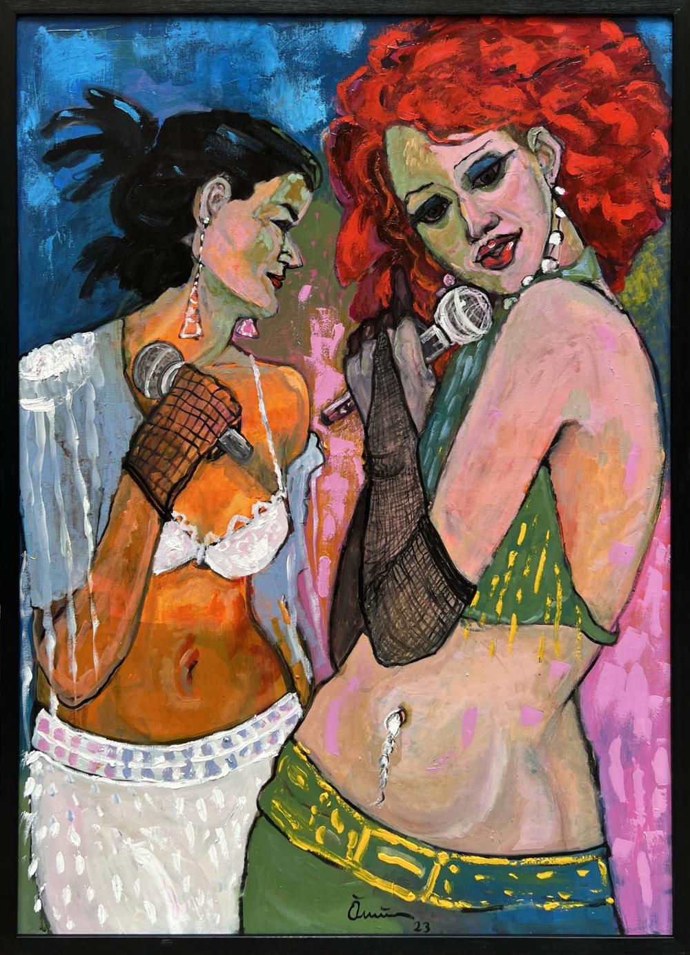 Nuri Iyem comparable auction result: m r eke painting