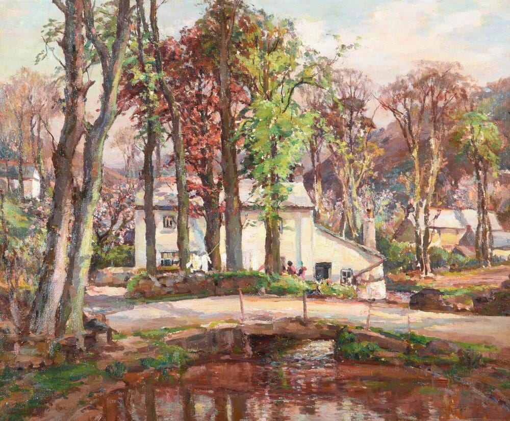 Garstin Cox comparable auction result: garstin cox british 1892 1933 in lamorna valley