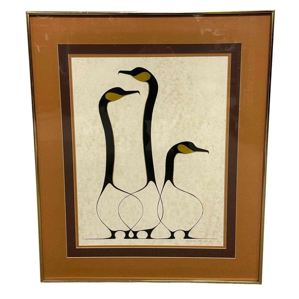 Benjamin Chee Chee comparable auction result: benjamin chee chee canadian 1944 1977