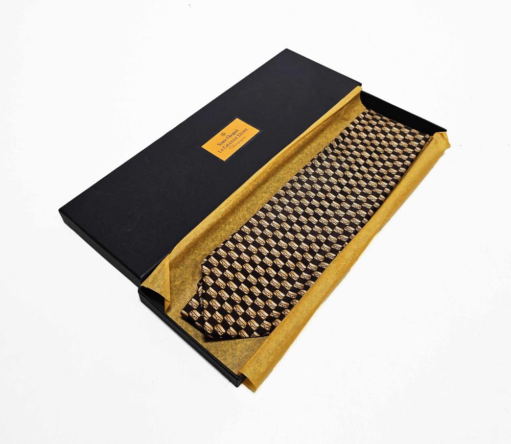 Veuve Clicquot necktie sold by Lawsons, lot 2329 — auction record photograph