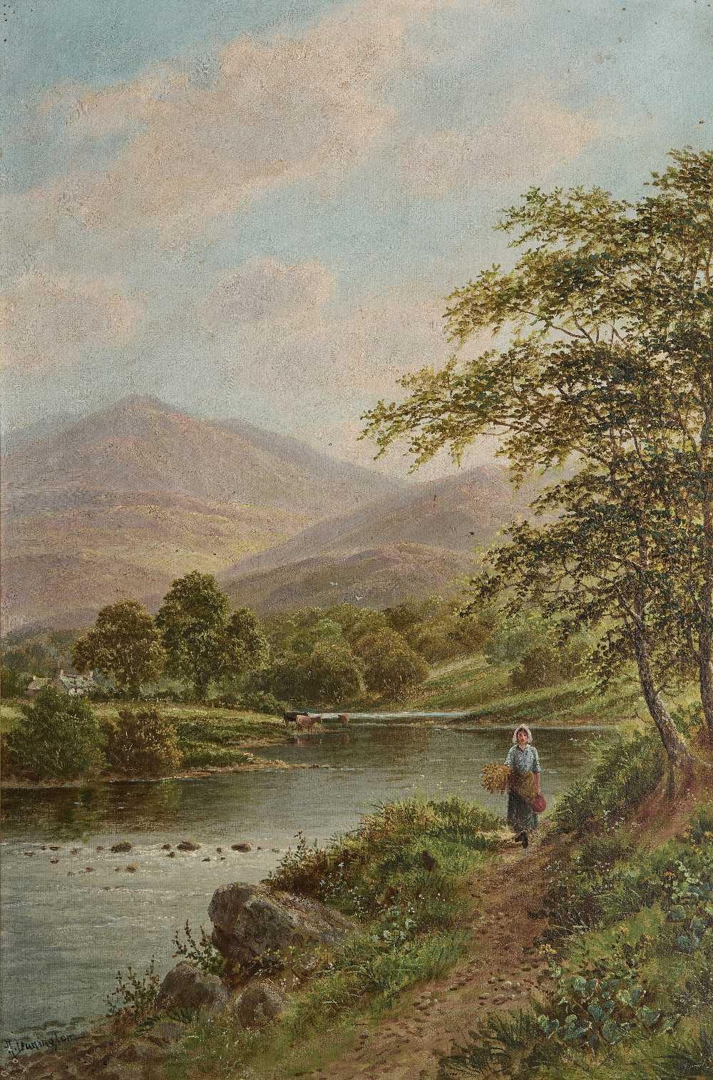 Albert Dunington comparable auction result: albert dunington on the conway near bettws