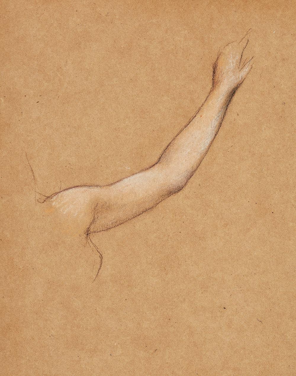 Evelyn de Morgan comparable auction result: evelyn de morgan study of an uplifted arm