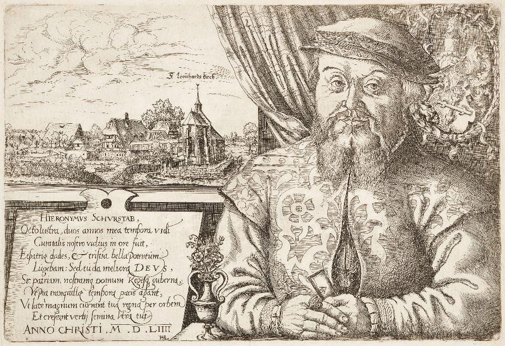 Hanns Lautensack comparable auction result: hanns lautensack portrait of hieronymus schurstab mayor of nuremberg