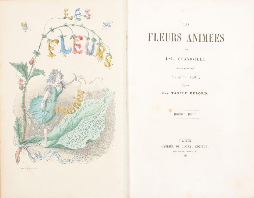 Jean-Jacques Grandville comparable auction result: grandville j j