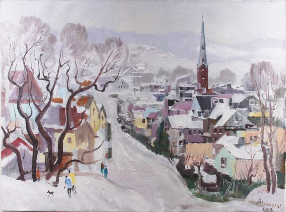 Alexander Alkhovsky comparable auction result: alexander alkhovsky 1947 st petersburg lives and works in hamburg
