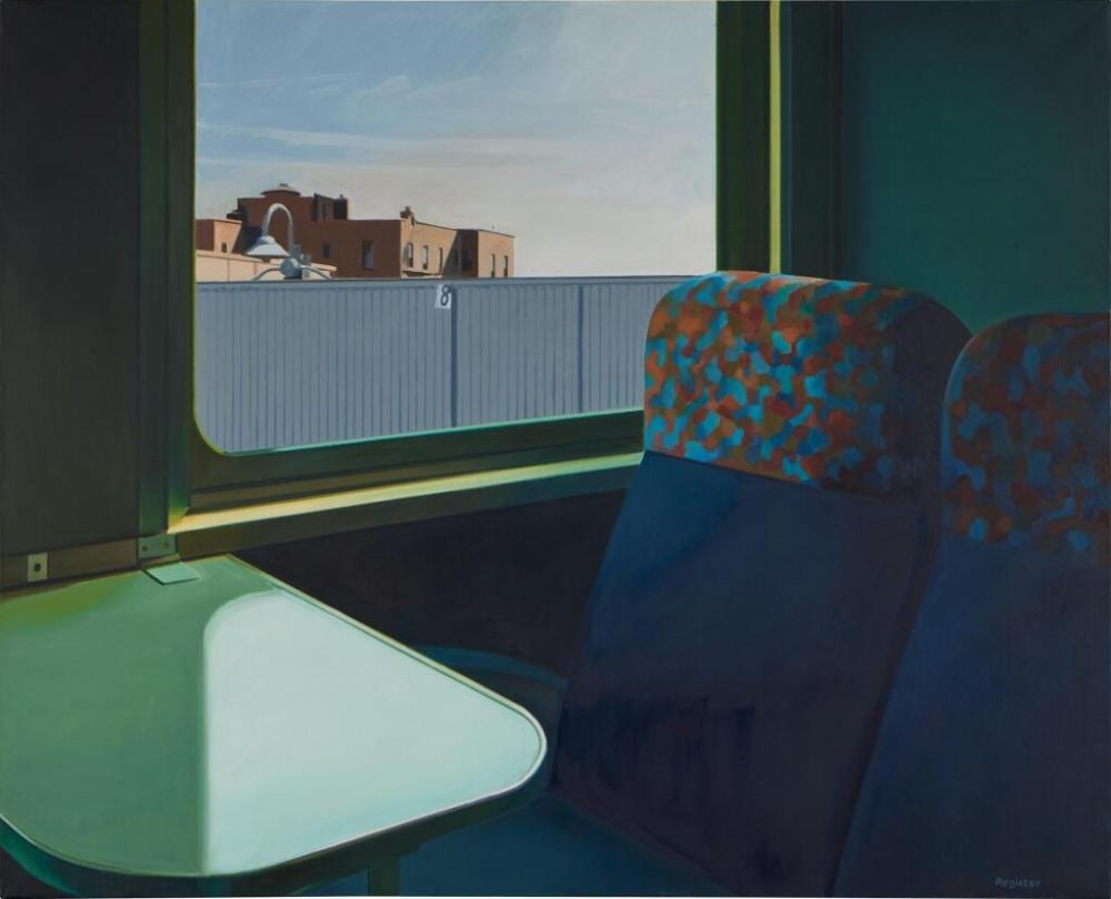 John Register comparable auction result: view from the train