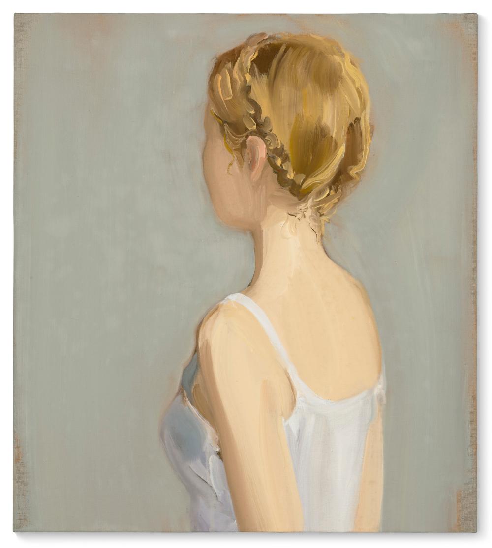 Gideon Rubin comparable auction result: gideon rubin b 1973 a venetian encounter oil on linen19 7 8 x 17 7 8in