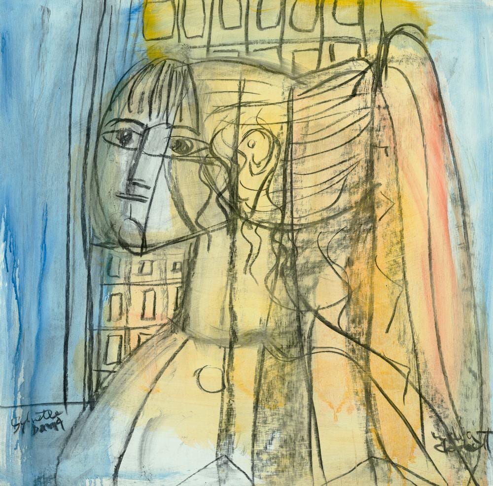 Lydia Corbett comparable auction result: lydia corbett n e sylvette david b 1934 sylvette in new york acrylic
