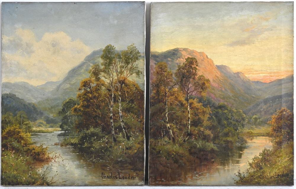 Charles Leader comparable auction result: charles leader british 1868 1940 mou