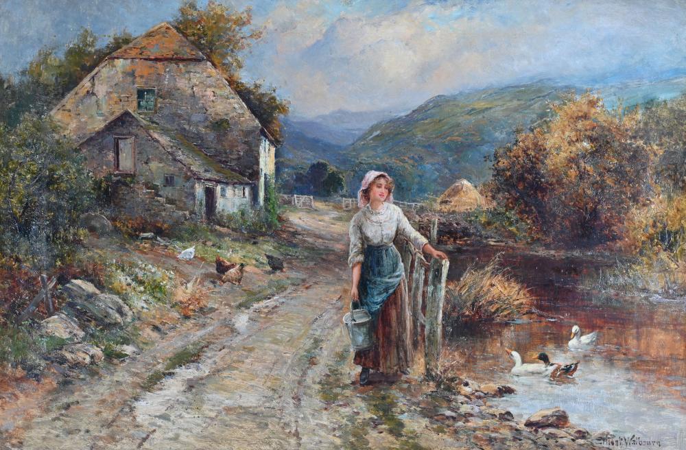 ernest charles walbourn british 1872 1 · Kinghams Auctioneers · 2025-03-05 Ernest Walbourn comparable auction result: ernest charles walbourn british 1872 1