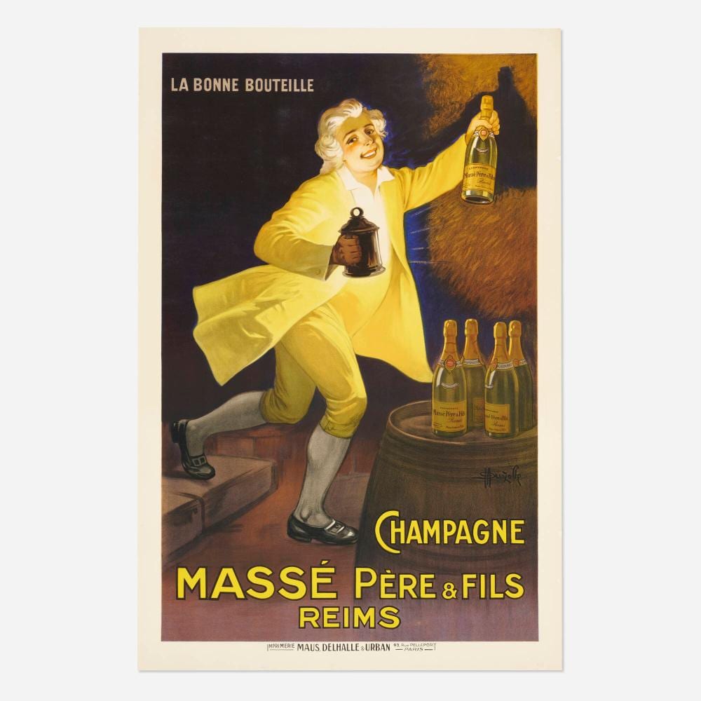 marcellin auzolle champagne masse · Poster Auctions International Inc · 2025-03-05 Marcellin Auzolle comparable auction result: marcellin auzolle champagne masse