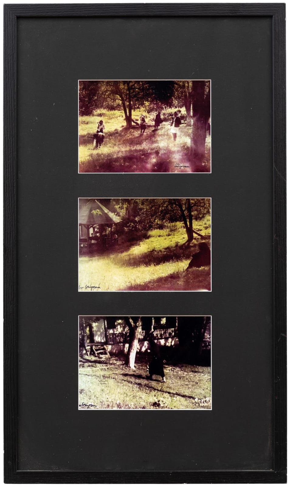 Ion Grigorescu comparable auction result: ion grigorescu b 1945 3 photographs