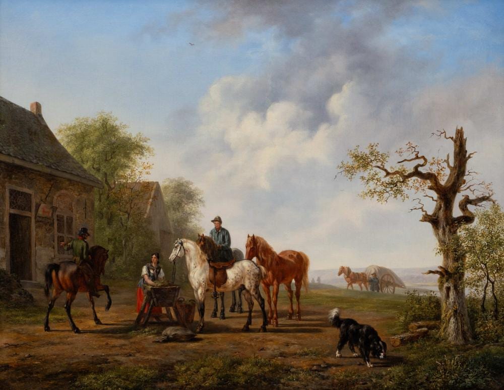Wouterus Verschuur comparable auction result: wouterus verschuur 1812 1874