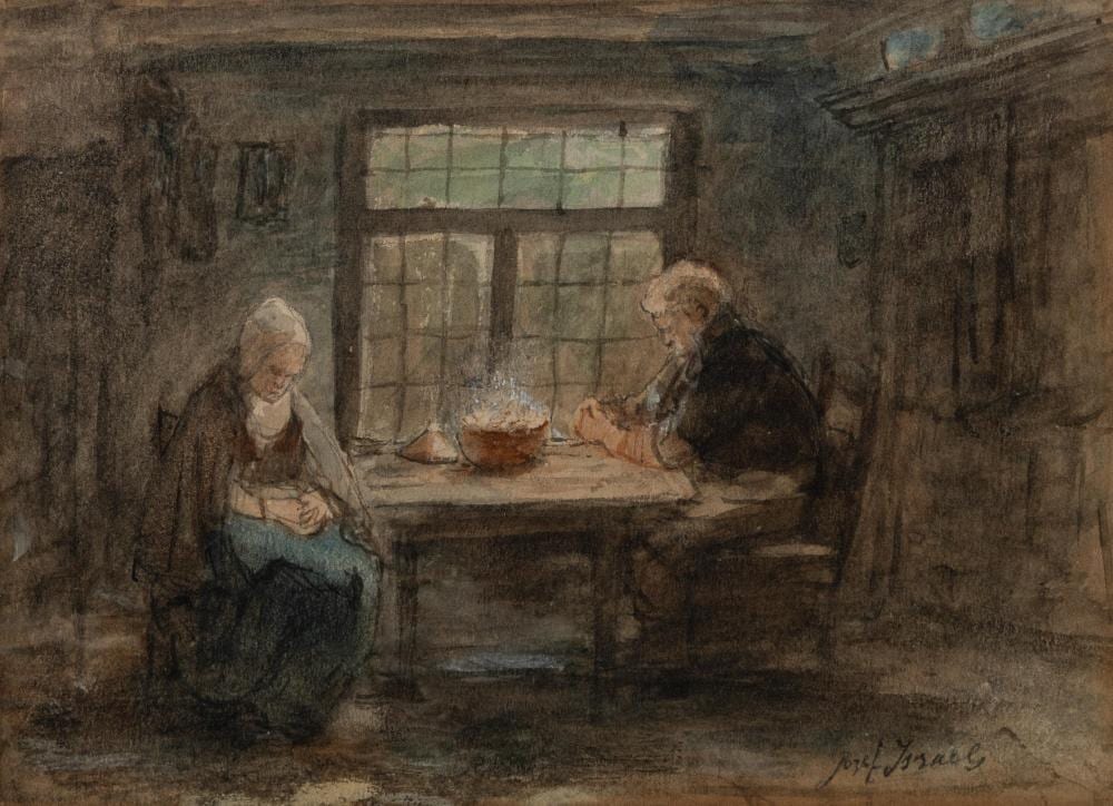 Jozef Israëls comparable auction result: jozef isra ls 1824 1911