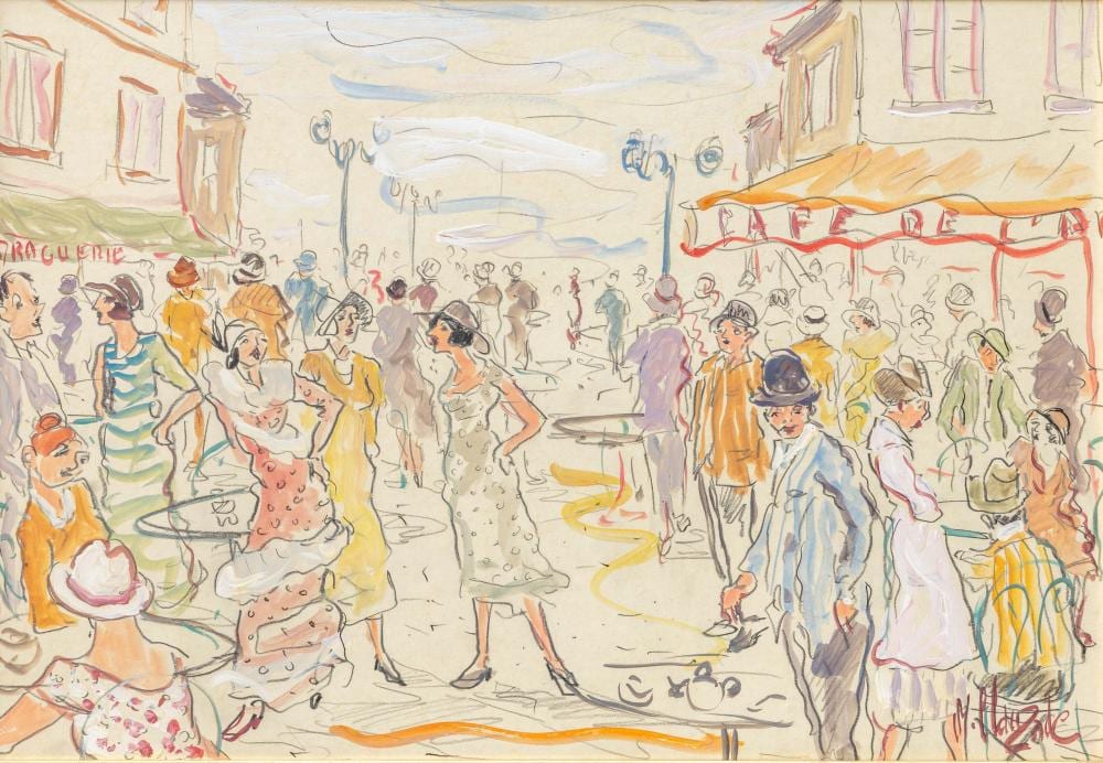Marc Clauzade comparable auction result: marc clauzade french 1957
