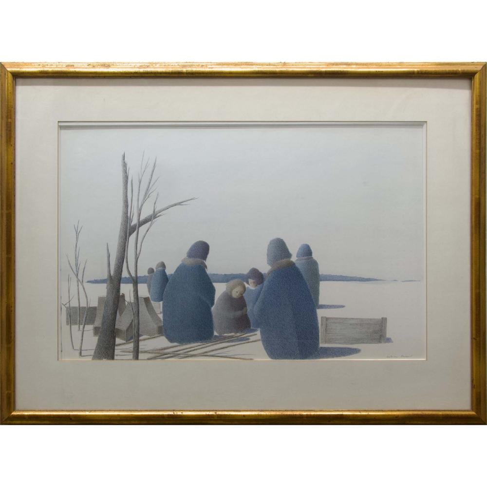 Antoine Prévost comparable auction result: antoine pr vost canadian 1930 2015 north shore fishermen