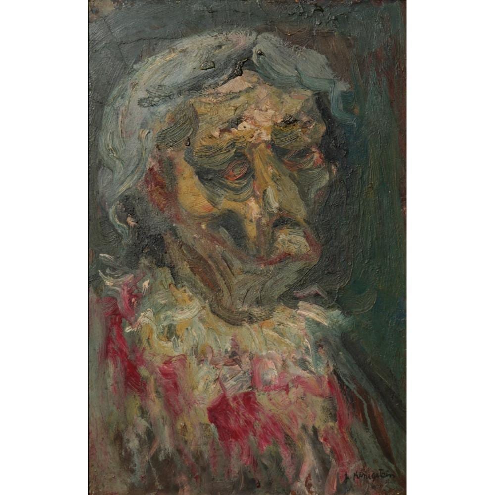 Jonah Kinigstein comparable auction result: jonah kinigstein american b 1923