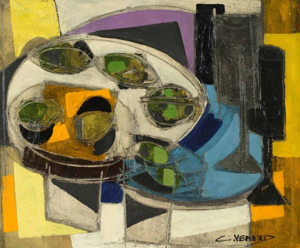 Claude (1913) Vénard comparable auction result: nature morte