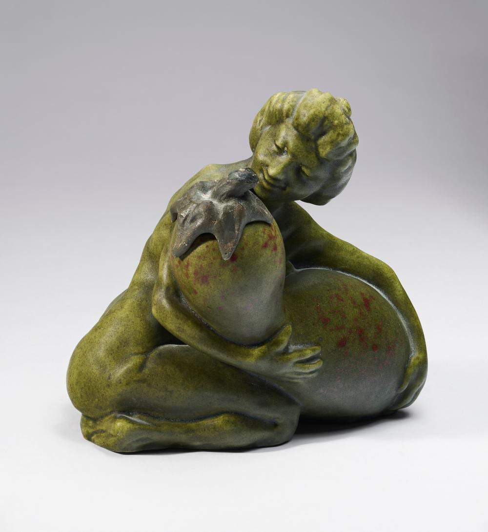 Rupert Carabin comparable auction result: fran ois rupert carabin 1862 1932 femme la coloquinte circa 1900 5