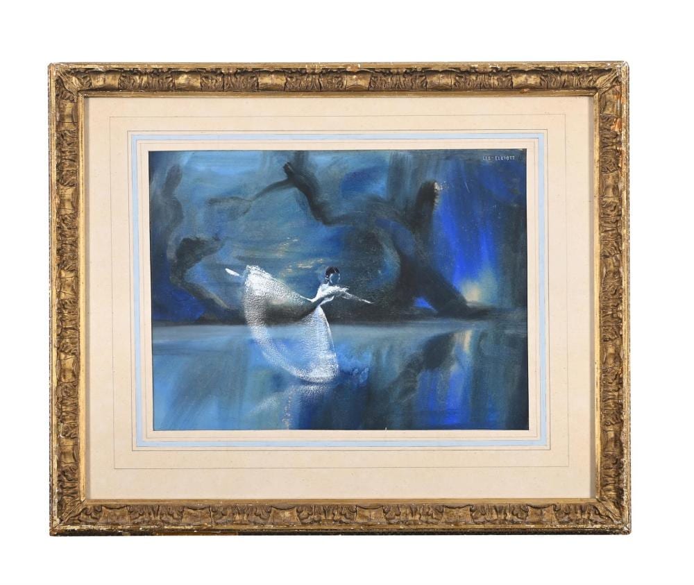 Theyre Lee-Elliott comparable auction result: theyre lee elliott british 1903 1988 margot fonteyn as giselle act ii