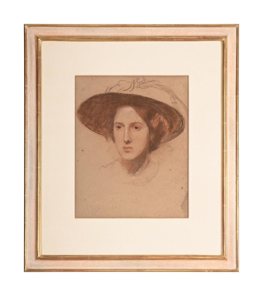 George Spencer Watson comparable auction result: george spencer watson british 1869 1934 portrait study of a woman wearing a hat