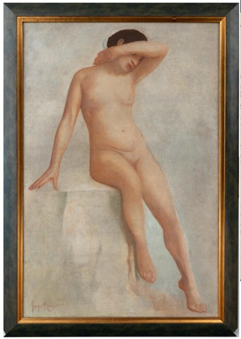 Georges Brasseur (1880-1950) S/T, sf. Óleo sobre lienzo Medidas: 114 x 74 cm comparable sale