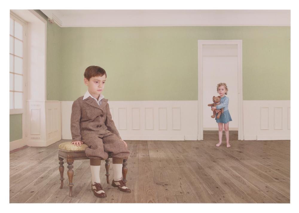 Loretta Lux comparable auction result: loretta lux b 1969 the green room ilfochrome printimage 8 7 8 x 12 i