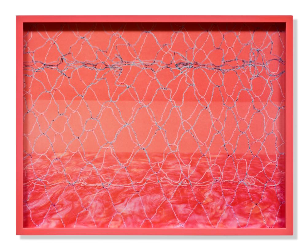 Elad Lassry comparable auction result: elad lassry b 1977 net chromogenic print in artist s frame11 3 8 x 14