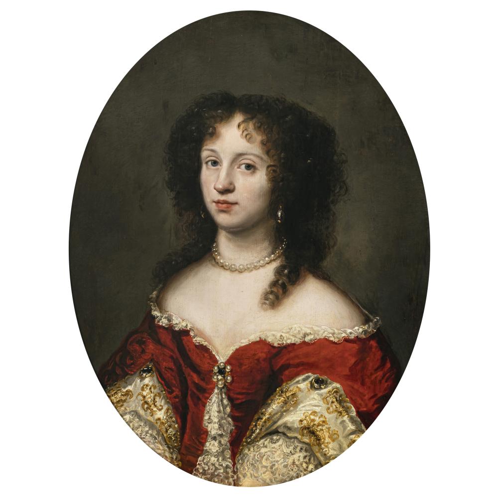 Ferdinand Voet comparable auction result: ferdinand jacob ferdinand voet zugeschrieben portrait of a lady maria mancini