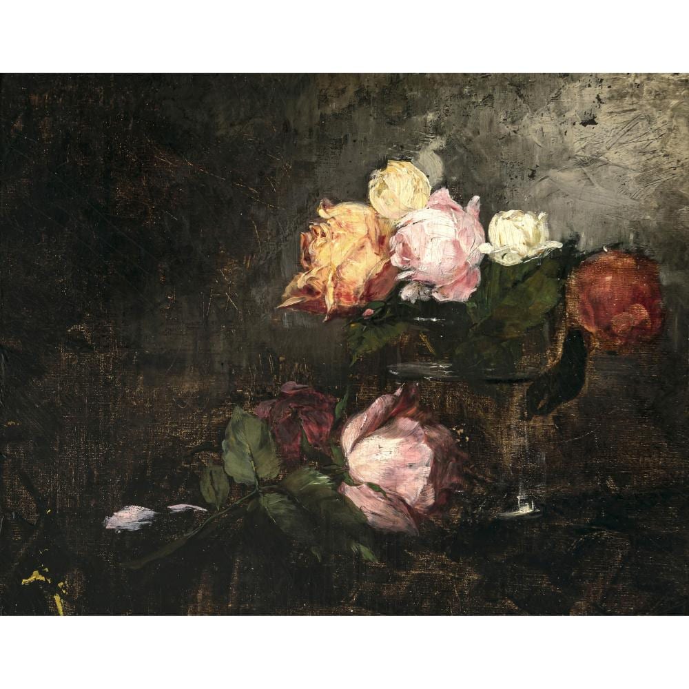 Nikolaus Gysis comparable auction result: nikolaus gysis zugeschrieben still life with roses