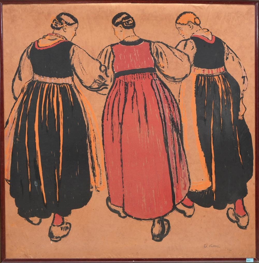Edouard Vallet comparable auction result: edouard vallet