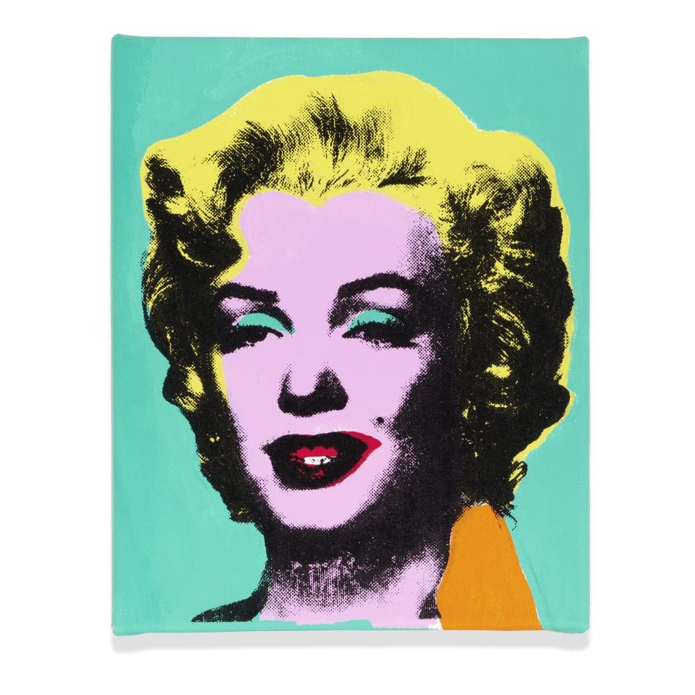 Eric Doeringer comparable auction result: eric doeringer b 1974 andy warhol marilyn green 2020
