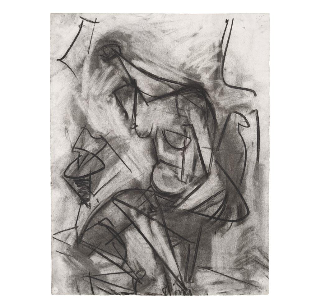 Lee Krasner comparable auction result: lee krasner 1911 1984 nude study from life 1939