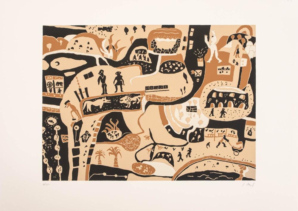 joaquim jos rodrigo 1912 1997 alassio taragona 1986 serigrafia sobre papel dim aprox 33 x 50 cm · Palácio do Correio Velho · 2025-03-10 Joaquim José Rodrigo comparable auction result: joaquim jos rodrigo 1912 1997 alassio taragona 1986 serigrafia sobre papel dim aprox 33 x 50 cm